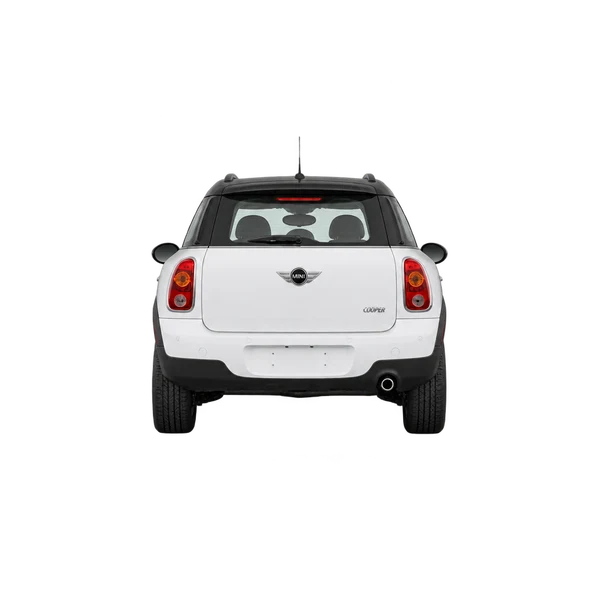 MINI Countryman 2016 en blanco, vista trasera