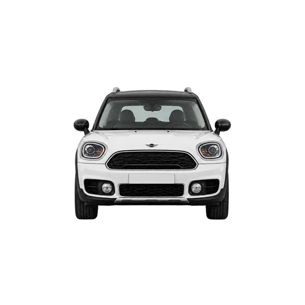 white 2019 MINI Countryman front view