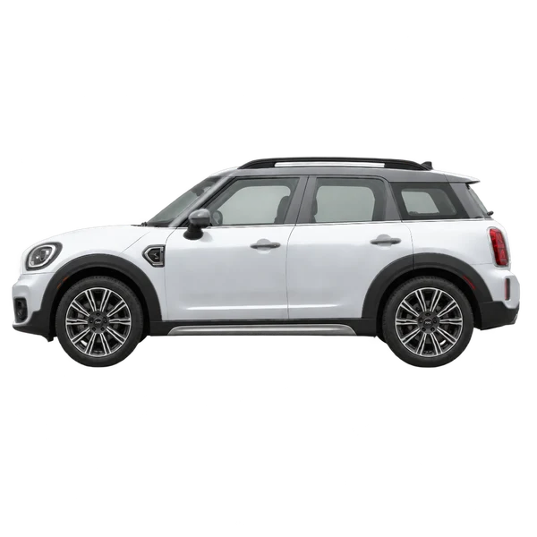 MINI Countryman 2026 prata, vista lateral (voltada para a esquerda)