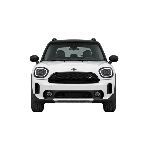ホワイトの2027 MINI Countryman（正面ビュー）