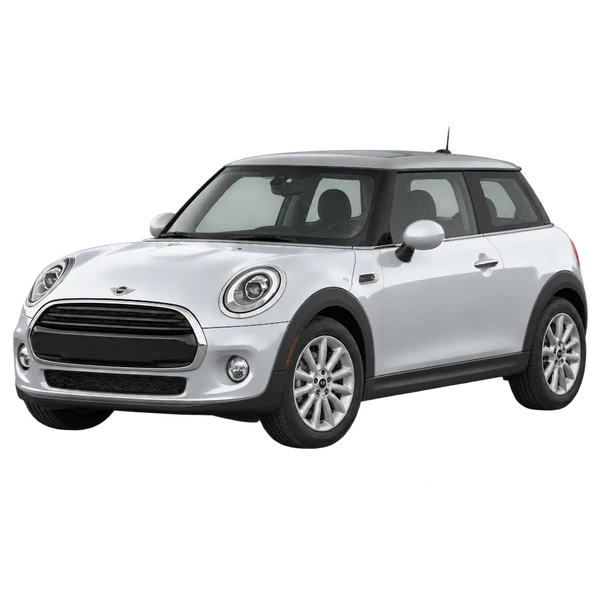 MINI Hardtop 2015 argent, vue trois-quarts avant (orienté vers la gauche)