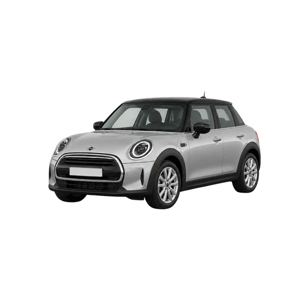 MINI Hardtop 2021 argent, vue trois-quarts avant (orienté vers la gauche)