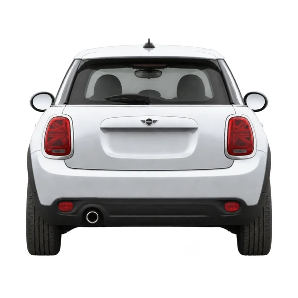 MINI Hardtop 2022 argent, vue arrière
