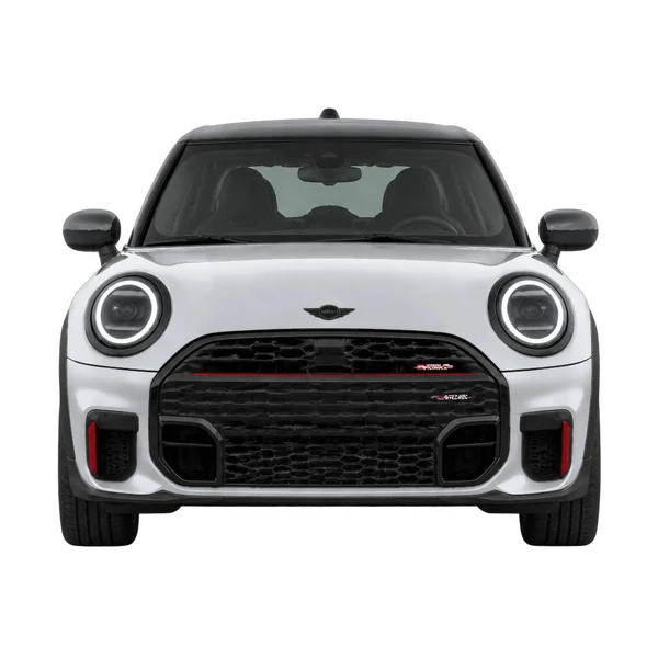 MINI John Cooper Works 2026 prata, vista frente