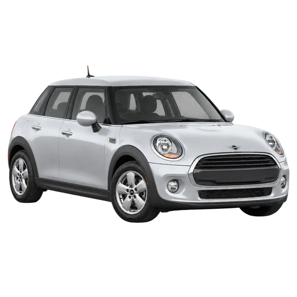 シルバーの2016 MINI One（フロントスリークォーター(左向き)ビュー）
