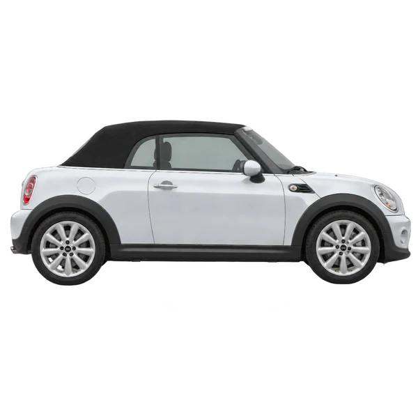 MINI Roadster 2014 باللون فضي، منظر منظر جانبي (باتجاه اليمين)