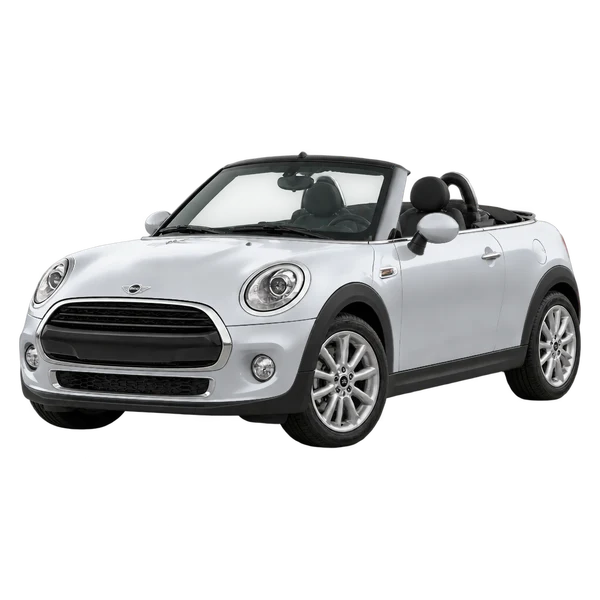 MINI Roadster 2015 en plateado, vista frontal tres cuartos (hacia la izquierda)