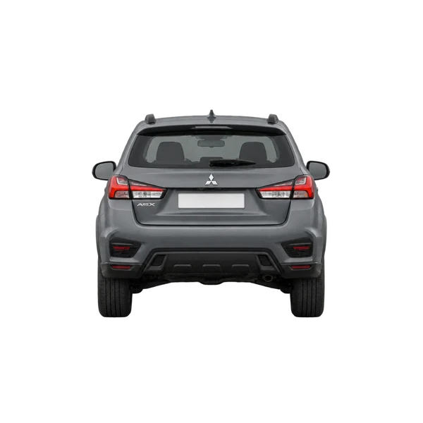 グレーの2022 Mitsubishi ASX（リアビュー）