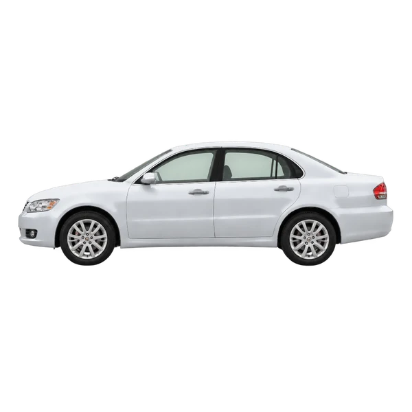 2016 Mitsubishi Diamante in Silber, Ansicht: Seite (nach links gerichtet)