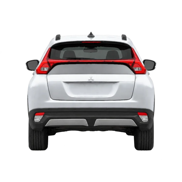 Mitsubishi Eclipse Cross 2021 argent, vue arrière