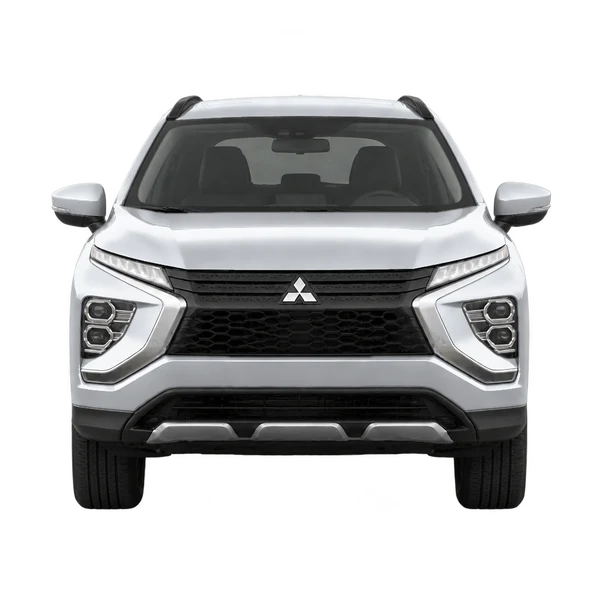 Mitsubishi Eclipse Cross 2022 prata, vista frente