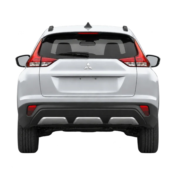 2023 Mitsubishi Eclipse Cross in Silber, Ansicht: Heck