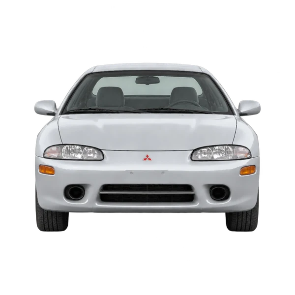 Mitsubishi Eclipse 1996 argent, vue avant