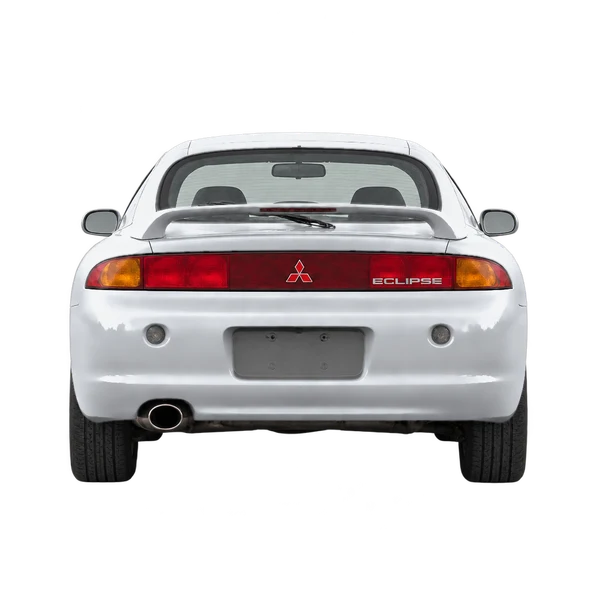 Mitsubishi Eclipse 1996 argent, vue arrière