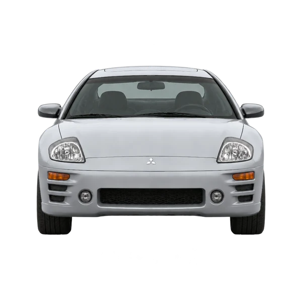 Mitsubishi Eclipse 2003 prata, vista frente