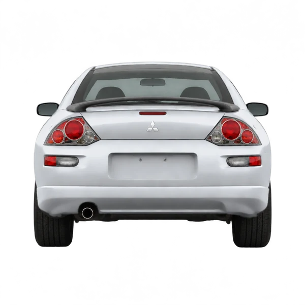 2005 Mitsubishi Eclipse in Silber, Ansicht: Heck