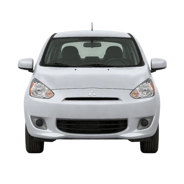 2014 Mitsubishi Mirage in Silber, Ansicht: Front