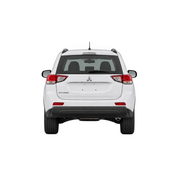 Mitsubishi Outlander 2014 blanc, vue arrière