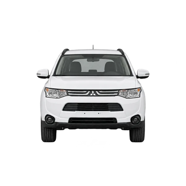 2015 Mitsubishi Outlander in weiß, Ansicht: Front