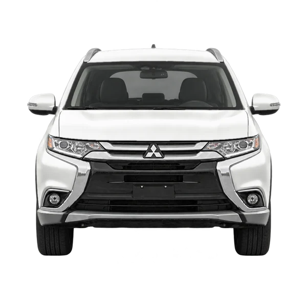 Mitsubishi Outlander 2020 باللون أبيض، منظر أمامي