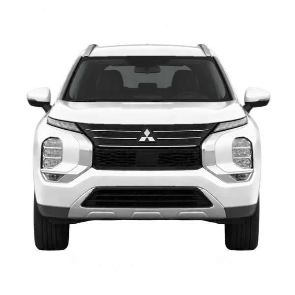 Mitsubishi Outlander 2023 blanc, vue avant