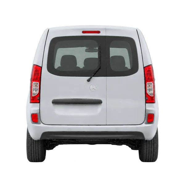 2014 Mrcc Citan in Silber, Ansicht: Heck
