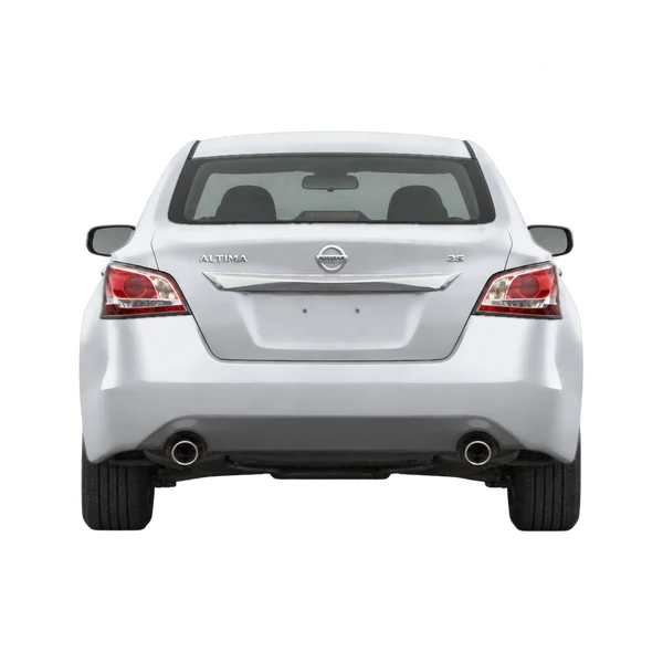 2014 Nissan Altima in Silber, Ansicht: Heck