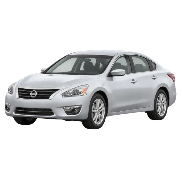 2015 Nissan Altima in Silber, Ansicht: Dreiviertelansicht vorne (nach links gerichtet)