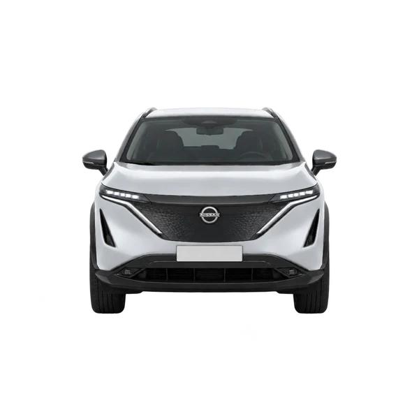 Nissan Ariya 2022 prata, vista frente