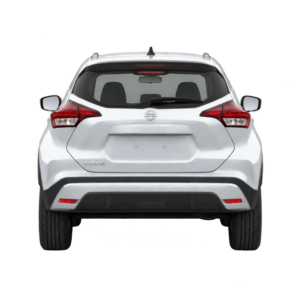 2022 Nissan Kicks in Silber, Ansicht: Heck