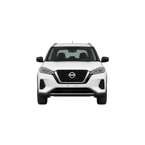 2022 Nissan Kicks in weiß, Ansicht: Front