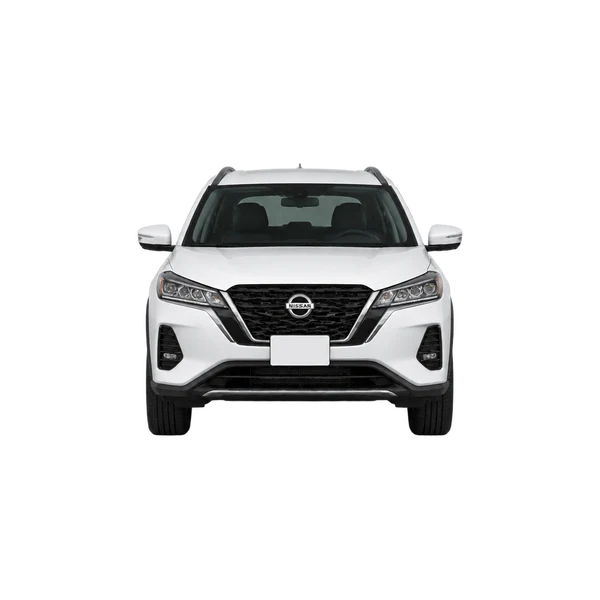 Nissan Kicks 2025 branco, vista frente