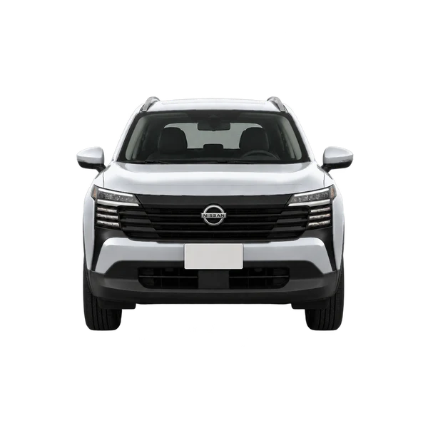 Nissan Kicks 2026 prata, vista frente
