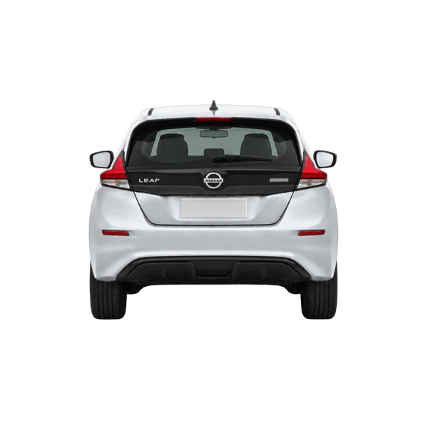 Nissan Leaf 2027 argent, vue arrière