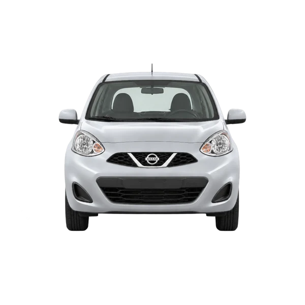 Nissan March 2016 prata, vista frente