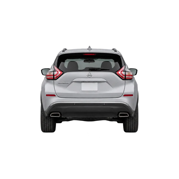 Nissan Murano 2016 prata, vista traseira