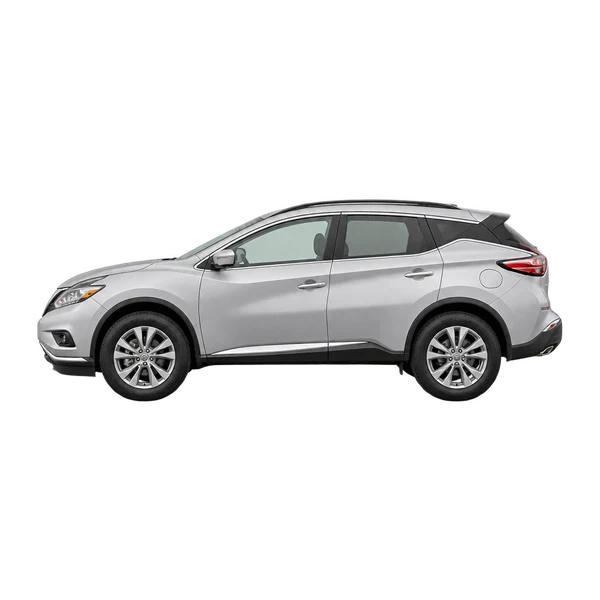 2022 Nissan Murano in Silber, Ansicht: Seite (nach links gerichtet)