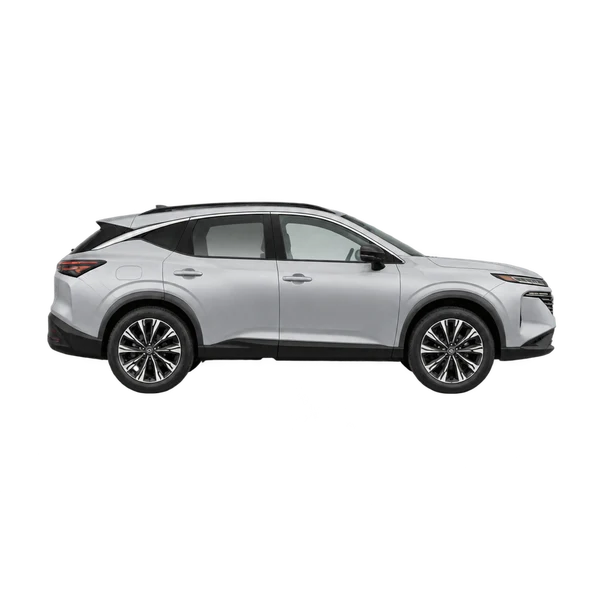 シルバーの2026 Nissan Murano（側面（右向き）ビュー）