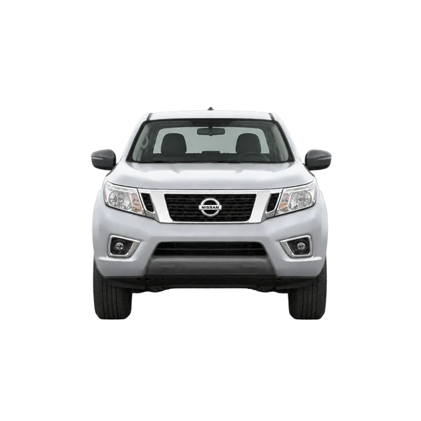 シルバーの2017 Nissan NP300（正面ビュー）