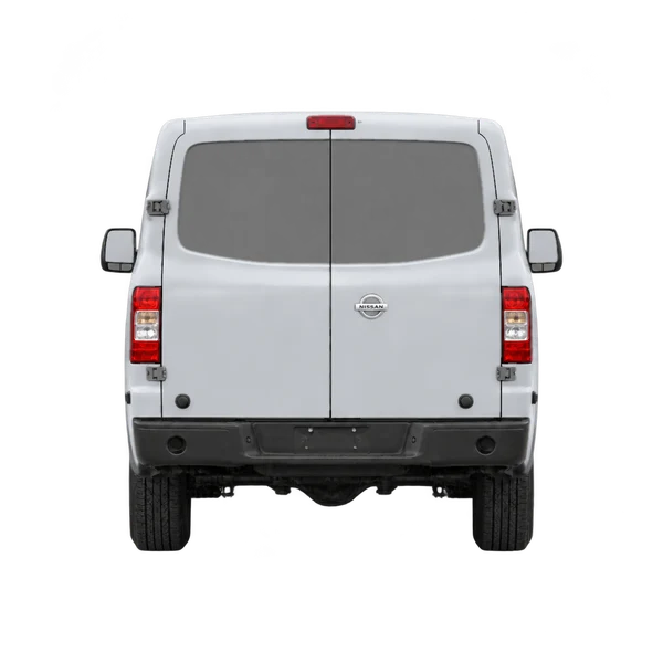 Nissan NV 2021 argent, vue arrière