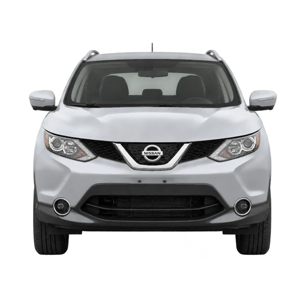 2015 Nissan Qashqai in Silber, Ansicht: Front