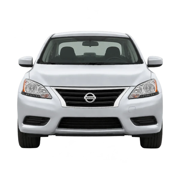 2014 Nissan Sentra in Silber, Ansicht: Front