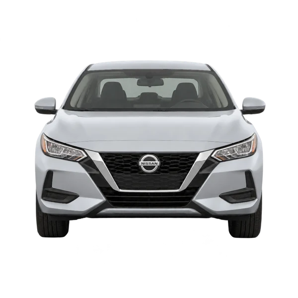 2021 Nissan Sentra in Silber, Ansicht: Front