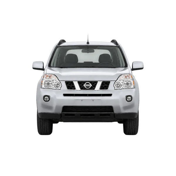 Nissan X-Trail 2008 prata, vista frente