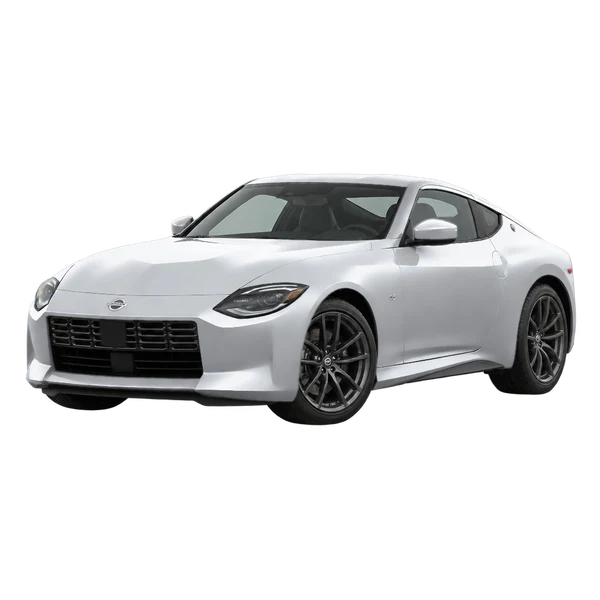 silver 2022 Nissan Z front three-quarter (facing left) view