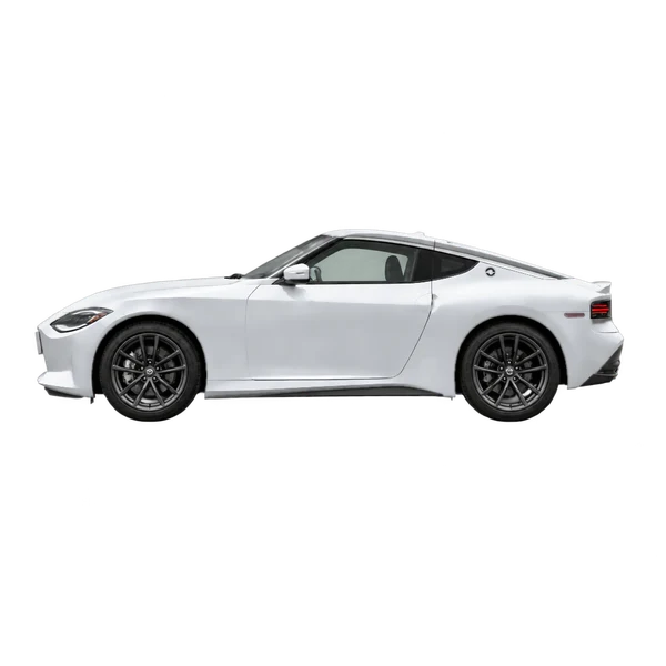 silver 2022 Nissan Z side (facing left) view