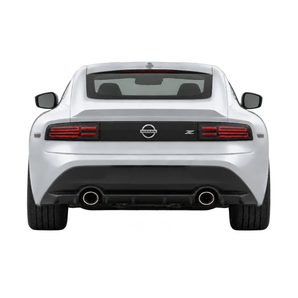 silver 2023 Nissan Z rear view