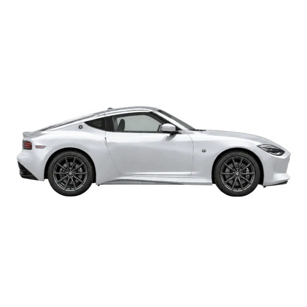 silver 2023 Nissan Z side (facing right) view