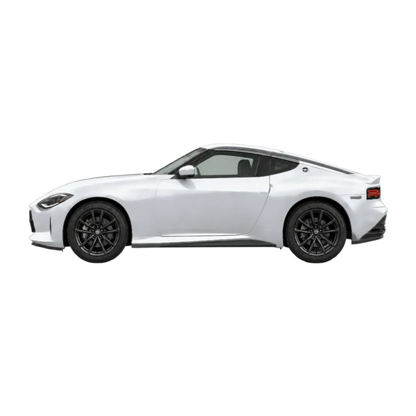 silver 2024 Nissan Z side (facing left) view