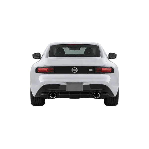 silver 2025 Nissan Z rear view